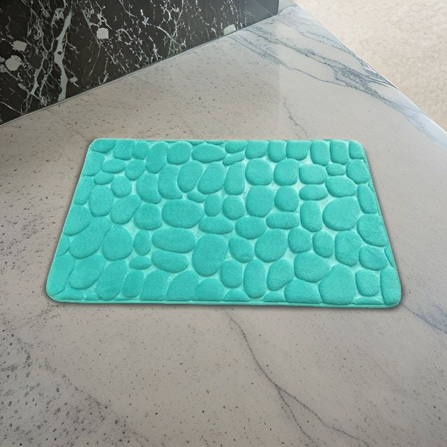 Cobblestone Embossed Non-Slip Bathmat