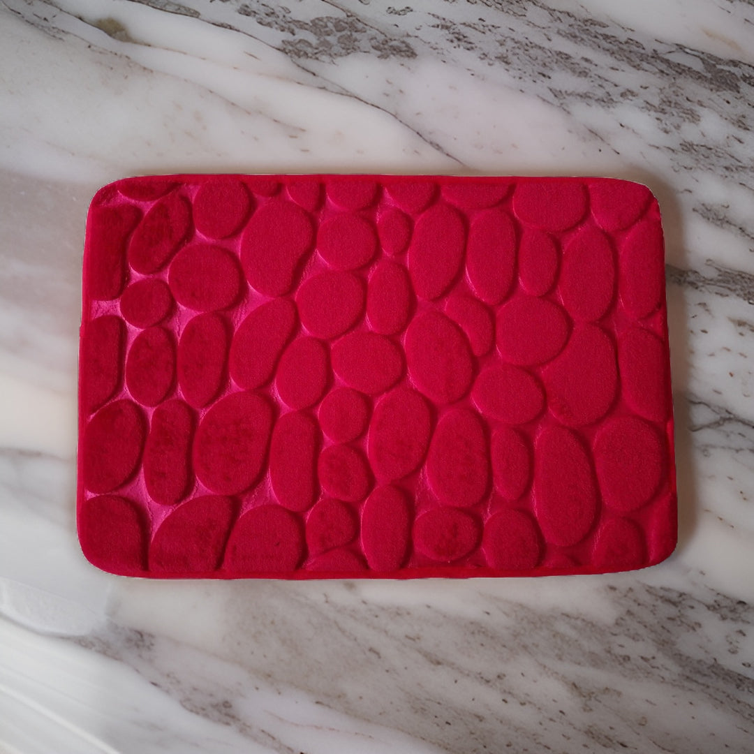 Cobblestone Embossed Non-Slip Bathmat