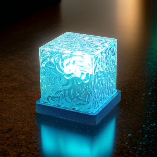 Dynamic Ocean Wave Cube Light