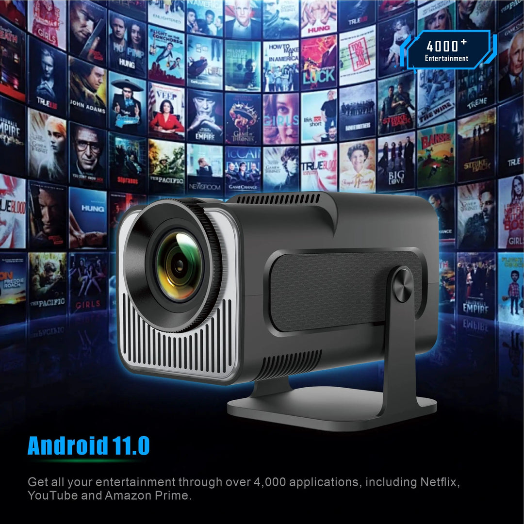 HY320 Mini Portable Bluetooth Smart Projector