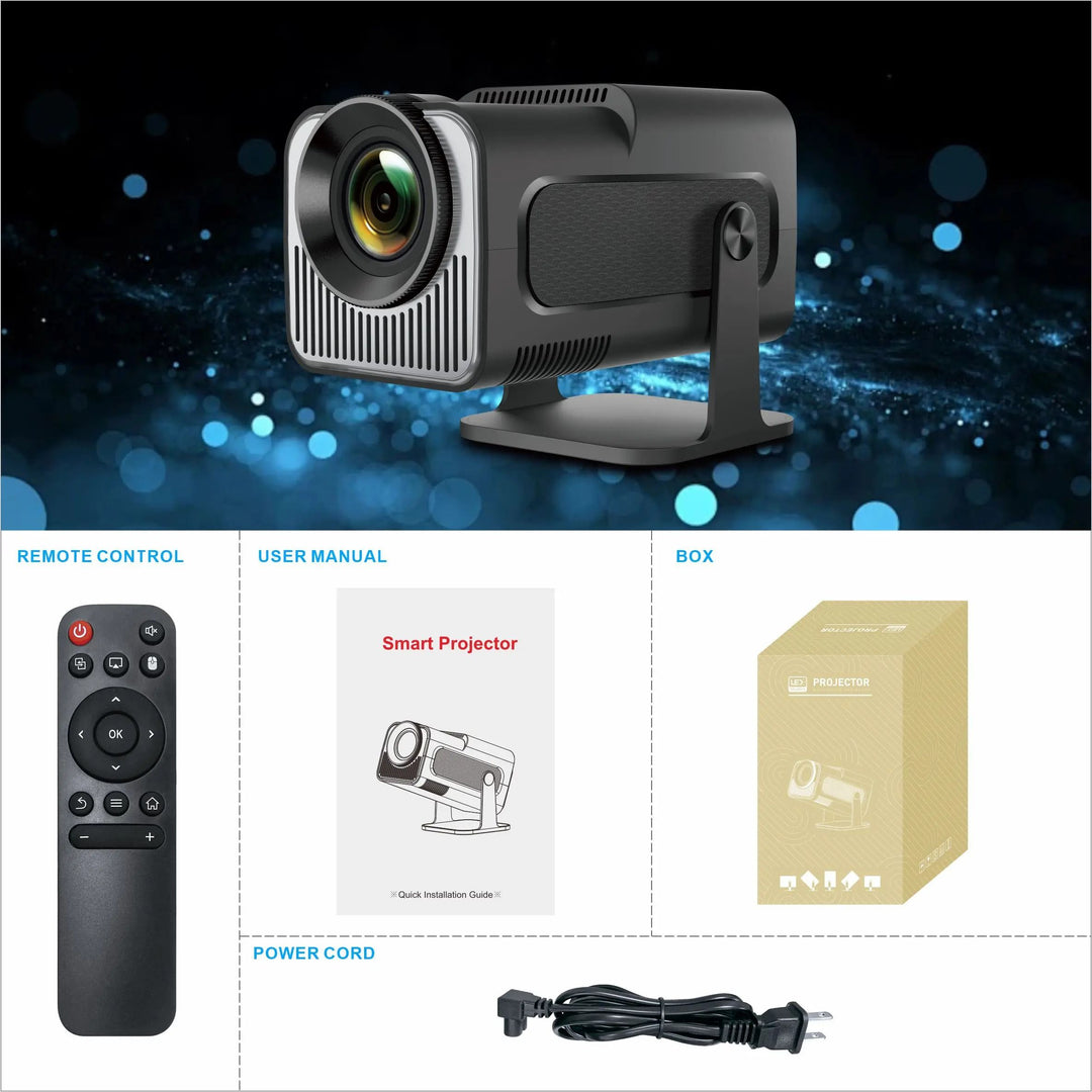 HY320 Mini Portable Bluetooth Smart Projector