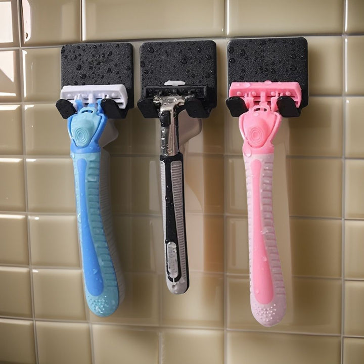 Adhesive Wall Mounted Razor Holder